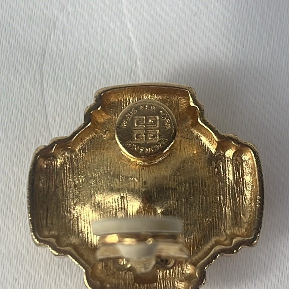 Givenchy Vintage Amethyst Crystal Earrings - Picture 9 of 15